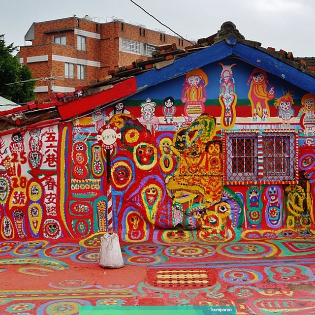 Rainbow Village Taichung, Taiwan Foto: Wikimedia Commons