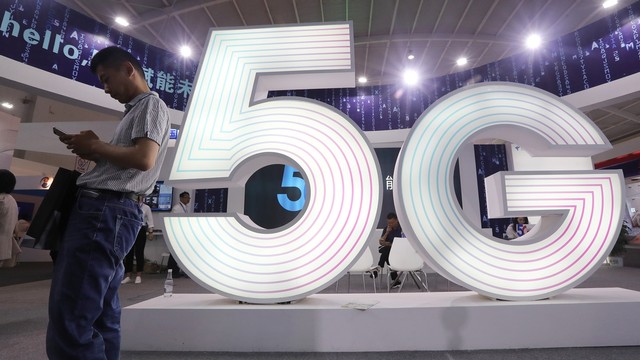 Jaringan 5G. Foto: Reuters