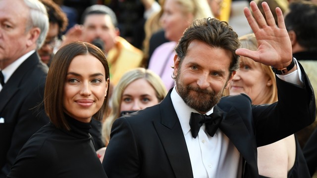 Irina Shayk dan Bradley Cooper. Foto: AFP