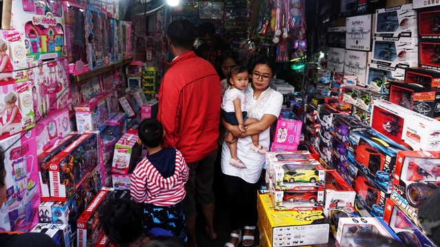 Suasana di Pasar Gembrong, Jakarta Timur. Foto: Iqbal Firdaus/kumparan