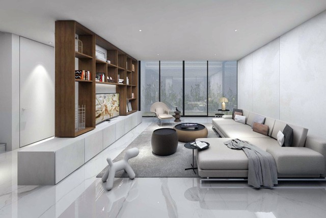 Guru Mughni Residence di Jakarta karya Sontani Partners, via: arsitag.com