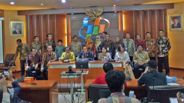 Suasana konferensi pers BPS soal inflasi bulan Mei 2019 Foto: Resya Firmansyah/kumparan