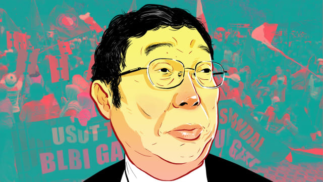 Ilustrasi Sjamsul Nursalim. Foto: Indra Fauzi/kumparan