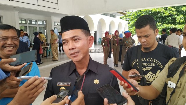 Bupati Bangka, Mulkan. (Ist)
