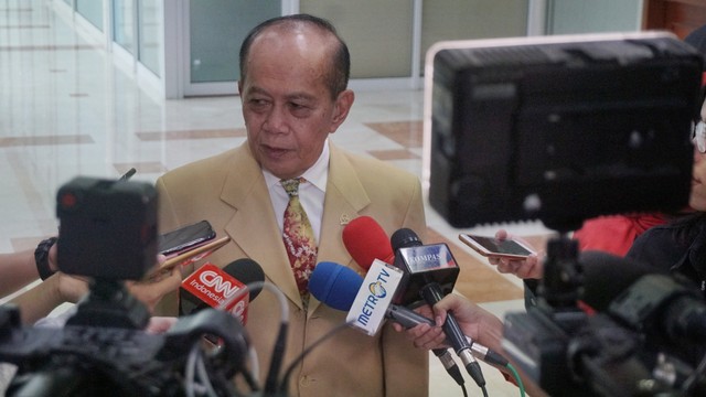 Syarief Hasan saat diwawamcara di Gedung DPR Foto: Irfan Adi Saputra/kumparan