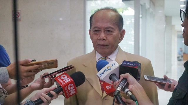 Syarief Hasan saat diwawamcara di Gedung DPR Foto: Irfan Adi Saputra/kumparan