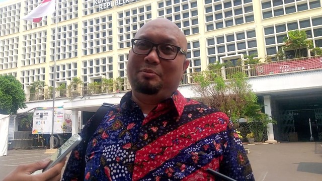 Komisioner KPU, Ilham Saputra. Foto: Fadjar Hadi/kumparan
