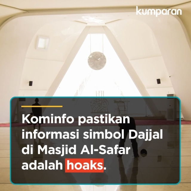 Tudingan simbol Dajjal dipastikan hoaks Foto: kumparan