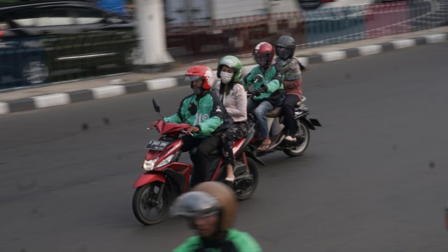 Ilustrasi ojek online. Foto: Fanny Kusumawardhani/kumparan