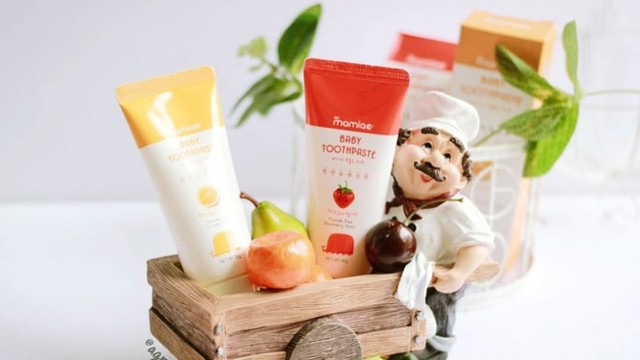 Mamiae Baby Toothpaste, Pasta Gigi Berbahan Organik & Natural untuk Si