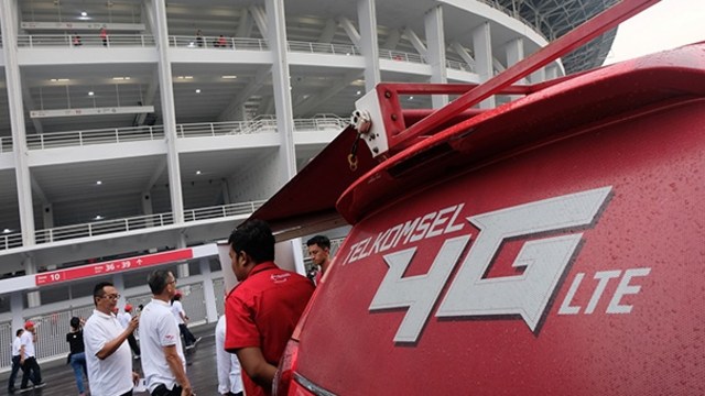 Logo jaringan internet 4G LTE Telkomsel. Foto: Dok. Telkomsel