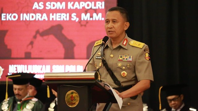 As SDM Kapolri Irjen Pol Eko Indra Heri. Foto: Mirsan/kumparan