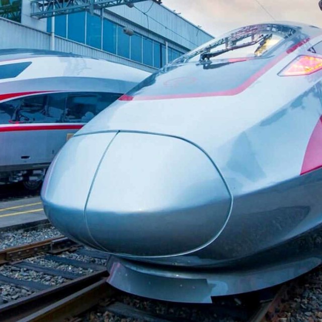 Kereta yang akan dipakai sebagai Kereta Cepat Jakarta-Bandung. Foto: Dok. PT KCIC