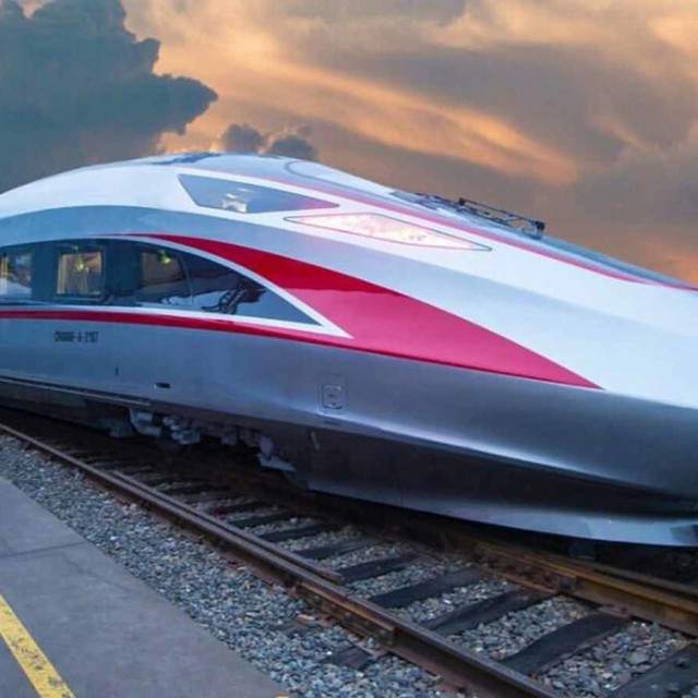 Kereta yang akan dipakai sebagai Kereta Cepat Jakarta-Bandung. Foto: Dok. PT KCIC