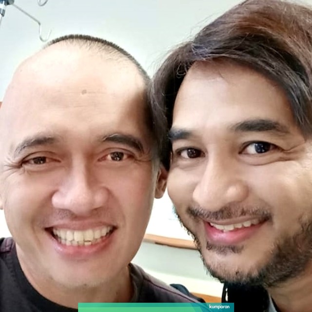 Jeremy Teti saat bertemu Agung Hercules. Foto: Dok. Jeremy Teti