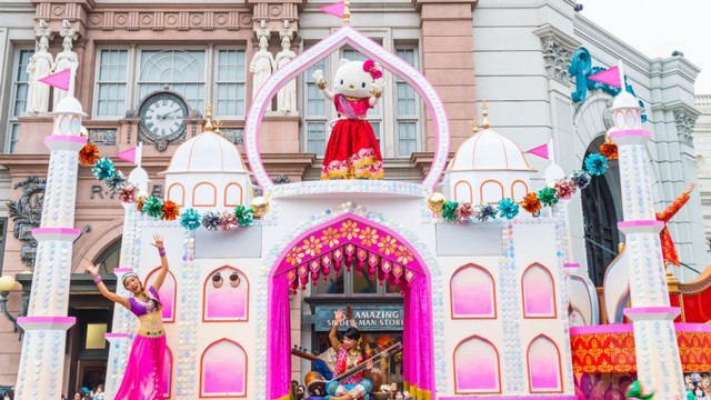 Ilustrasi Hello Kitty Theme Park Foto: Shutterstock
