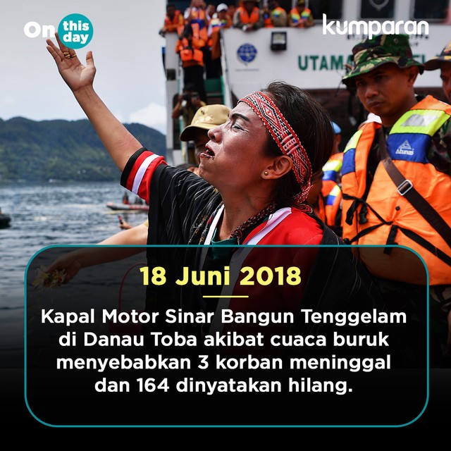 On This Day: Kapal Motor Sinar Bangun Tenggelam Foto: Putri Sarah/kumparan