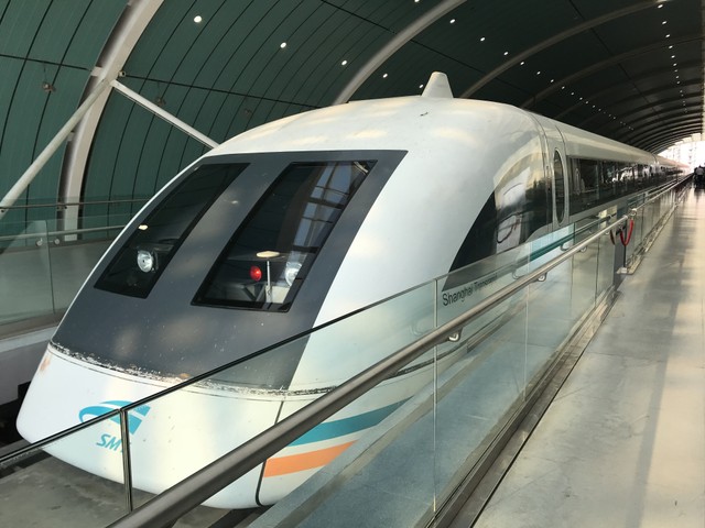 Kereta Shanghai Maglev di China Foto: Wikimedia Commons