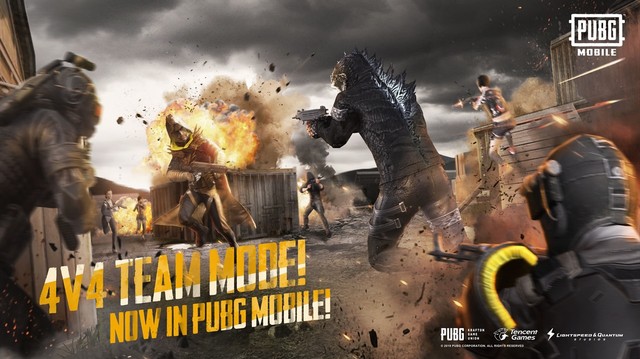 Mode Deathmatch 4x4 di PUBG Mobile. Foto: PUBG Mobile