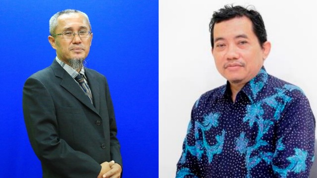 Jaswar Koto dan Soegianto Soelistiono. Foto: Dok. Istimewa