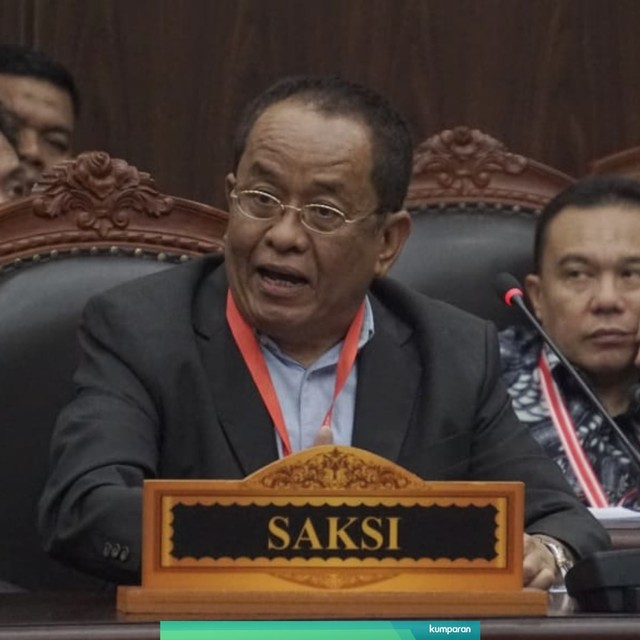 Said Didu saat memberikan kesaksian pada sidang lanjutan Perselisihan Hasil Pemilihan Umum (PHPU) 2019 di Mahkamah Konstitusi, Jakarta, Rabu, 19 Juni 2019. Foto: Fanny Kusumawardhani/kumparan