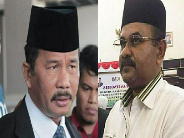 Rudi dan Aunur Rafiq (Foto: Batamnews)