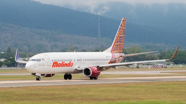 Ilustrasi Pesawat Malindo Air. Foto: Shutter Stock