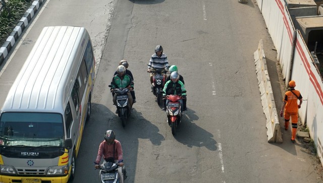 Ilustrasi ojek online. Foto: Nugroho Sejati/kumparan