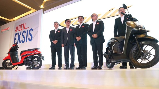 Honda luncurkan motor matik terbarunya, Genio Foto: dok. Ghulam Muhammad Nayazri/kumparan