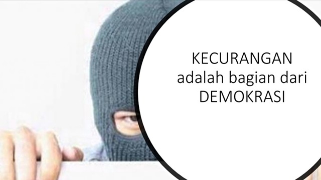 Paparan dalam pelatihan saksi TKN. Foto: Dok. Istimewa