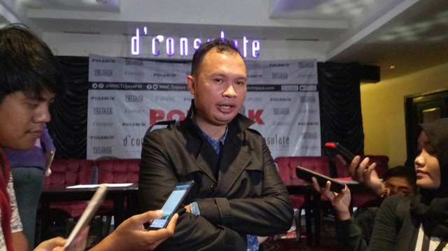 Juru bicara tim hukum BPN, Hendarsam Marantoko. Foto: Aprilandika Pratama/kumparan