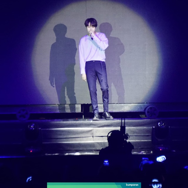 Fan Meeting Ha Sung Woon, 'My Moment', di The Kasablanka Hall, Jakarta, Sabtu (22/6). Foto: Masajeng Rahmiasri/kumparan