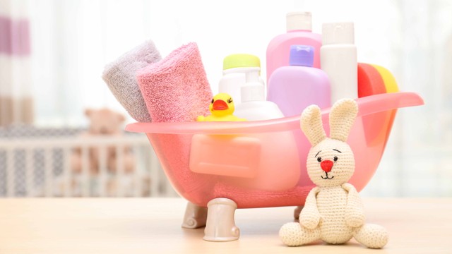 Ilustrasi Hair and Body Wash Bayi. Foto: Shutter Stock