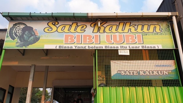 Sate Kalkun Bibi Lubi. Foto: Prameshwari 'Imesh' Sugiri/kumparan