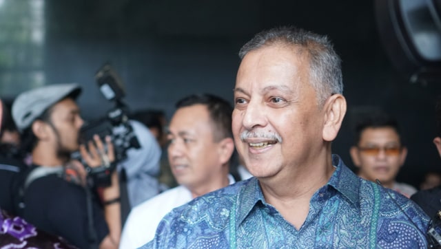 Direktur Utama PT PLN nonaktif Sofyan Basir menjalani sidang dakwaan terkait kasus dugaan korupsi pembangunan PLTU Riau-1 di Pengadilan Tipikor. Foto: Nugroho Sejati/kumparan