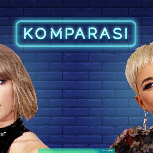 Membandingkan gaya Taylor Swift dan Katy Perry Foto: Grafik: Putri Sarah Arifira/kumparan