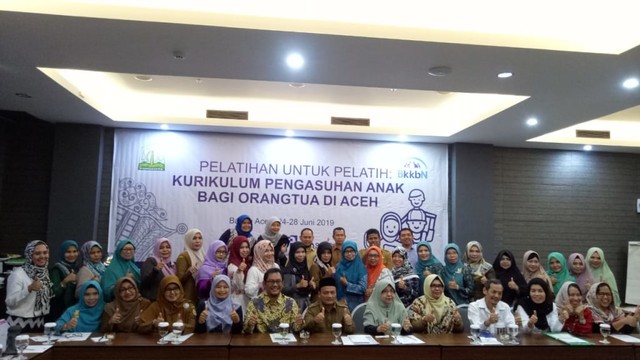 Pelatihan parenting untuk para pihak di Aceh. Dok. Flower Aceh