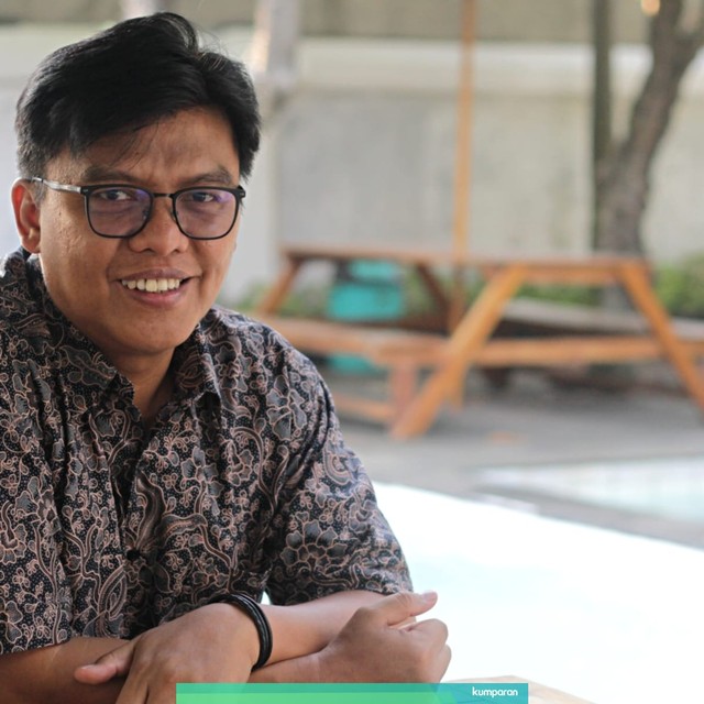 Pakar Terorisme dan Pendiri Yayasan Prasasti Perdamaian, Noor Huda Ismail. Foto: Faisal Rahman/kumparan