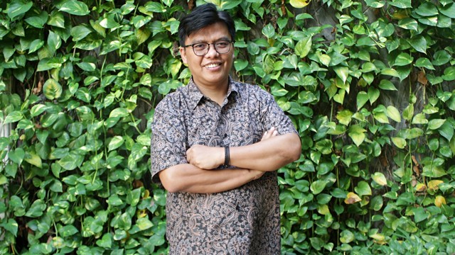 Pakar Terorisme dan Pendiri Yayasan Prasasti Perdamaian, Noor Huda Ismail. Foto: Faisal Rahman/kumparan