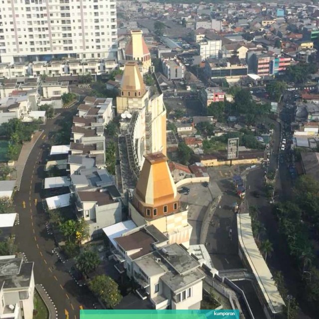 Kompleks perumahan di atas Mal Thamrin City. Foto: Darin Atiandina/kumparan