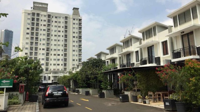 Suasana perumahan di atas Mal Thamrin City. Foto: Darin Atiandina/kumparan