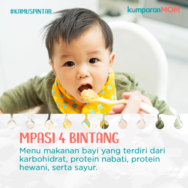 Kamus Pintar kumparanMOM: MPASI 4 Bintang. Foto: Shutter Stock/ Sabryna Putri Muviola