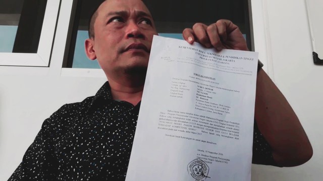 Pengacara UMUS, Tobidin. (Foto: Fajar Eko Nugroho)