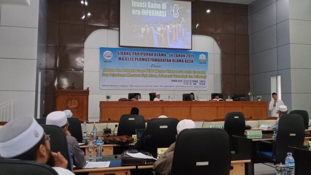 Kajian tentang PUBG, sebelum ulama Aceh mengeluarkan fatwa haram. 