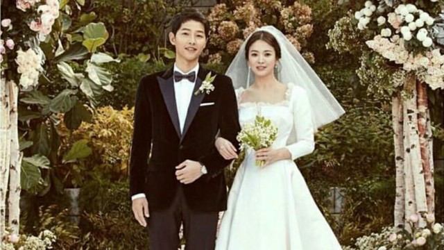 Song Joong Ki dan Song Hye Kyo. Foto: (Instagram/kyo1122)