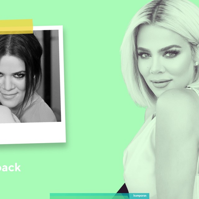 Throwback Khloe Kardashian Foto: Grafik: Nunki Lasmaria Pangaribuan/kumparan