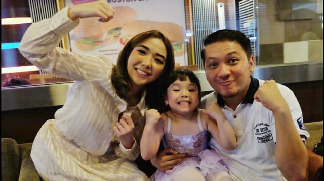 Gisella Anastasia, Gempi, dan Gading Marten. Foto: (Instagram/gadiiing)
