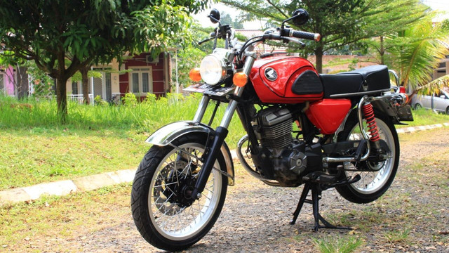 Modifikasi Honda Verza jadi CB Dream Foto: dok. CNC
