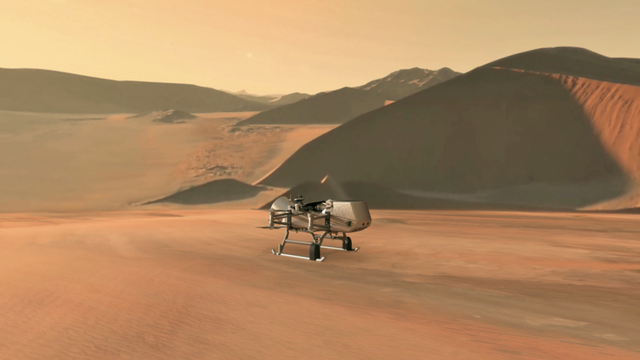 Robot Dragonfly milik NASA Foto: NASA