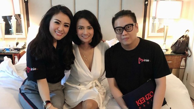 Vanessa Angel setelah bebas dari penjara Foto: Instagram/samanthabowlinn